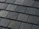 Natural slate roof surface
